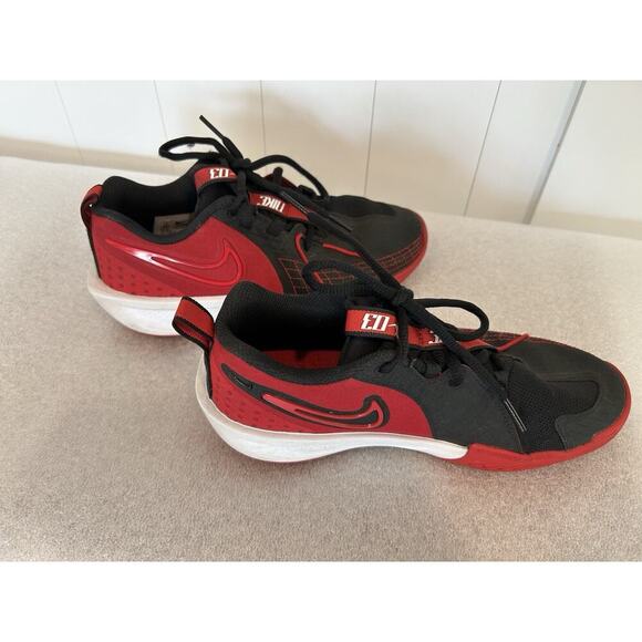 Nike GT 03 GS Red And Black Size 4y. Model FD7033-002. - Picture 1 of 7